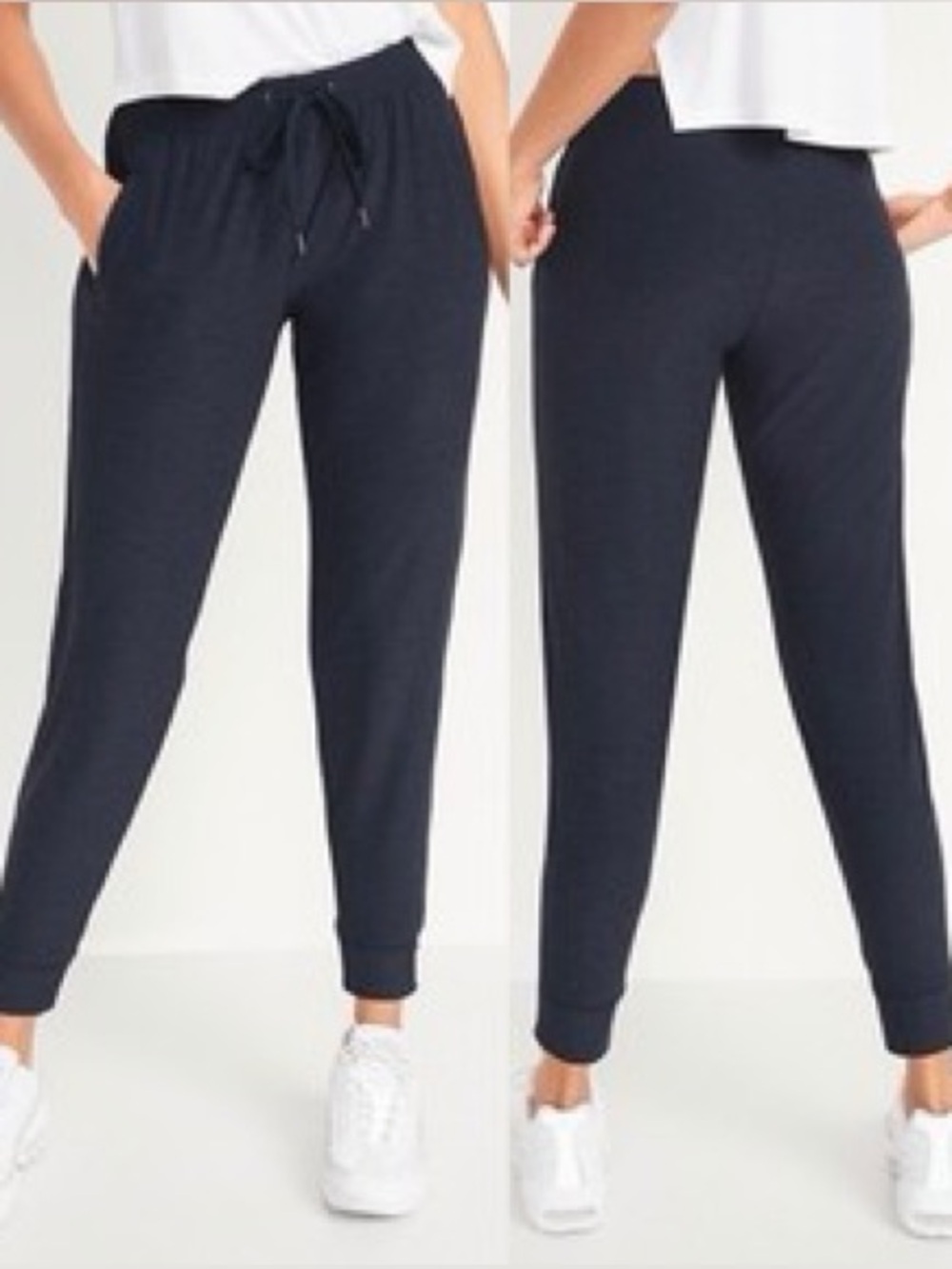 Old Navy Breathe Active Mid Rise Joggers Pants Pull On Soft size Small gym yoga